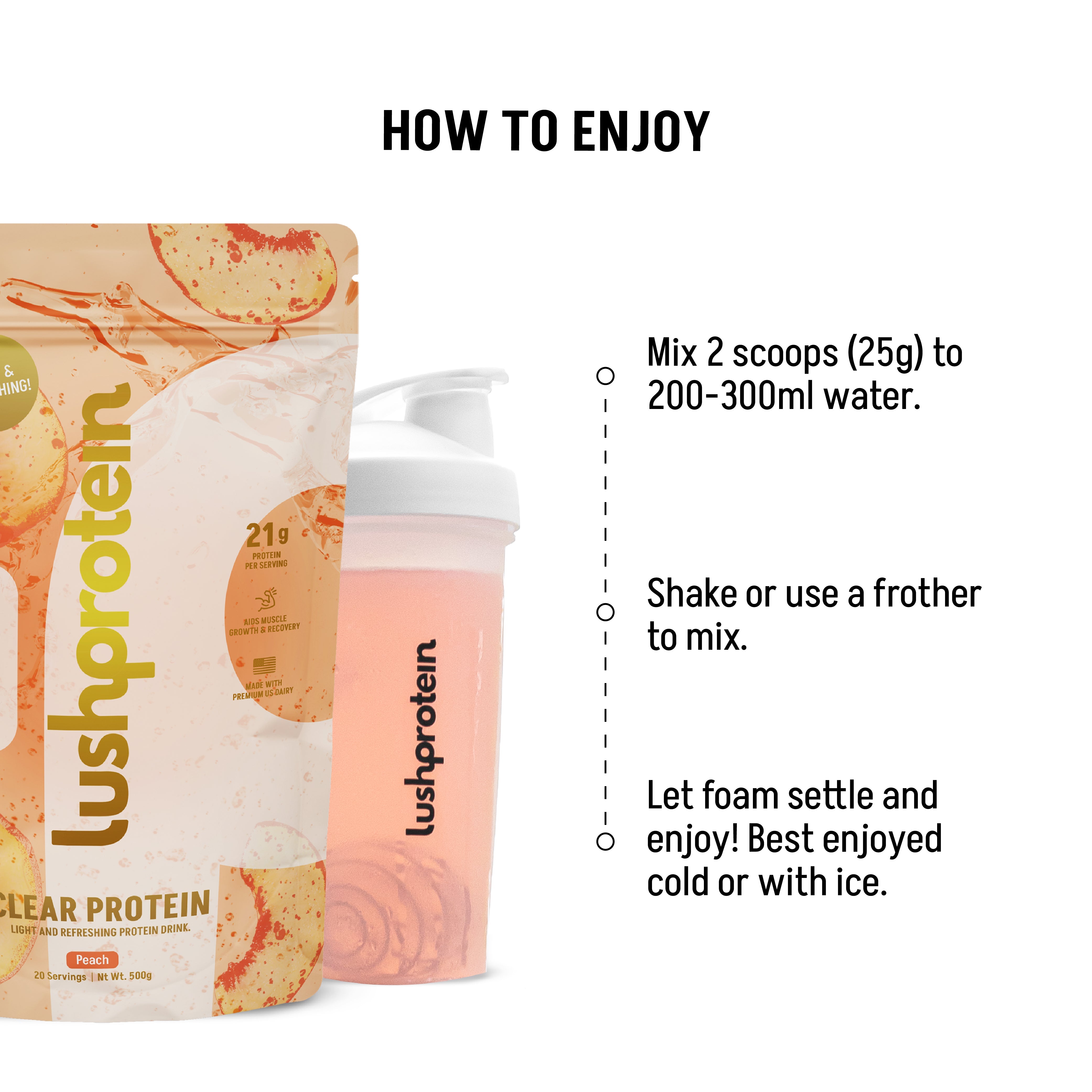 CLEAR PROTEIN - Lushprotein Malaysia