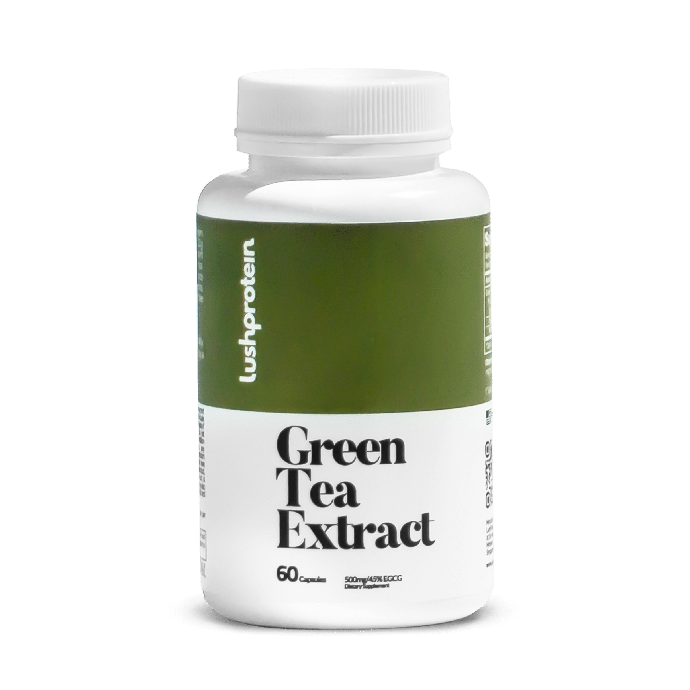 Green Tea Extract Capsules - Lushprotein Malaysia