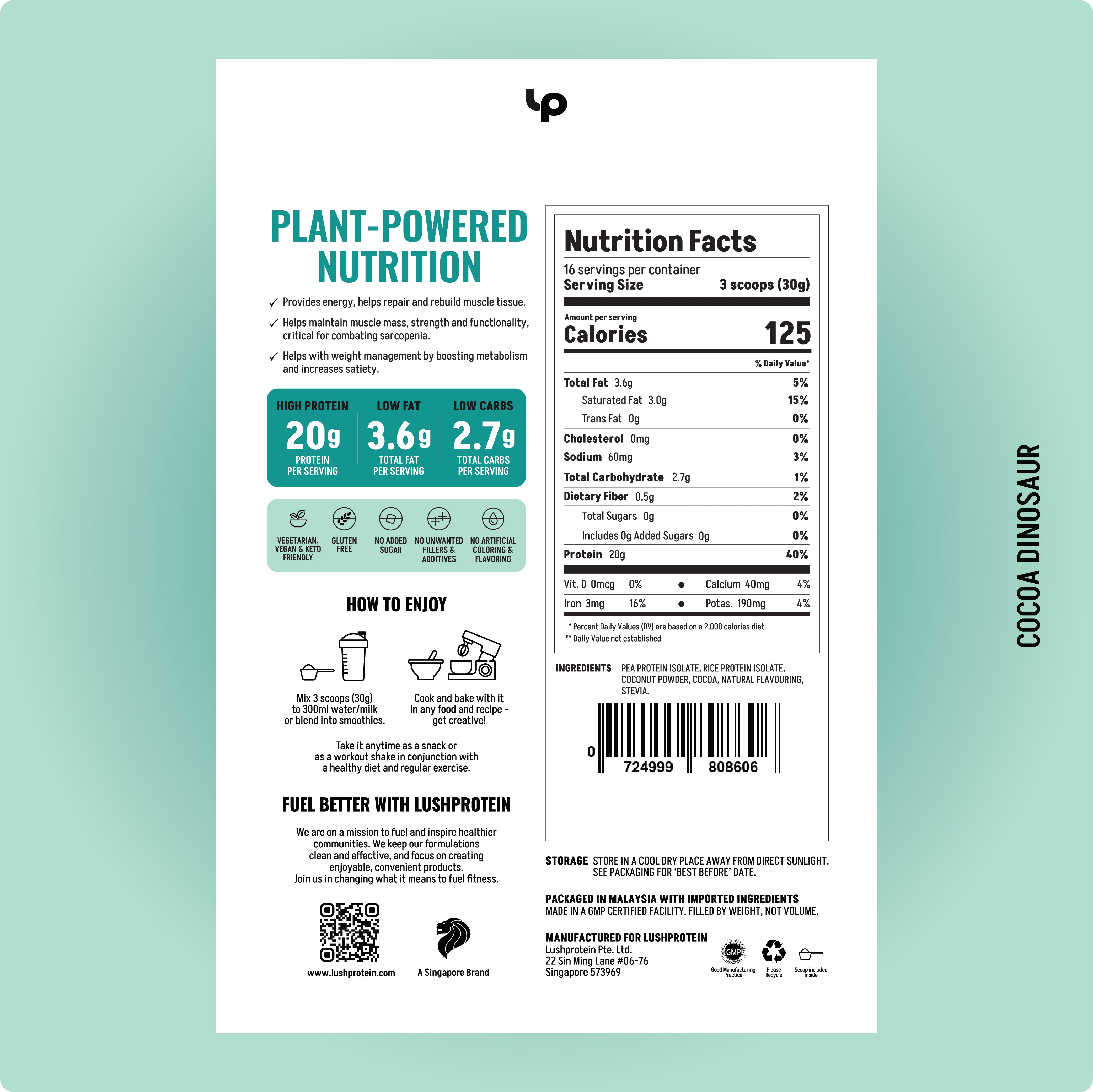 PLANT PROTEIN - Lushprotein Malaysia